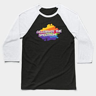 Neurodiversity Celebrate The Spectrum - Autism Awareness Shirt, Autistic Spectrum Acceptance Gift Baseball T-Shirt